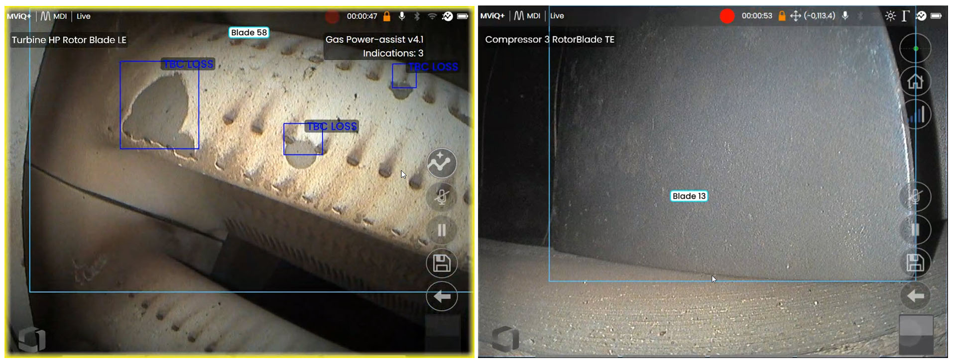 ADR人工智能輔助缺陷識別機(jī)葉片智能計數(shù)功能