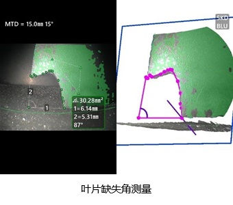 3DPM-葉片缺失角測(cè)量